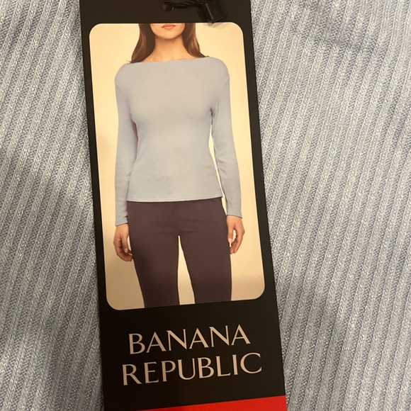 Banana Republic Tops - NWT banana republic boatneck ribbed shirt
